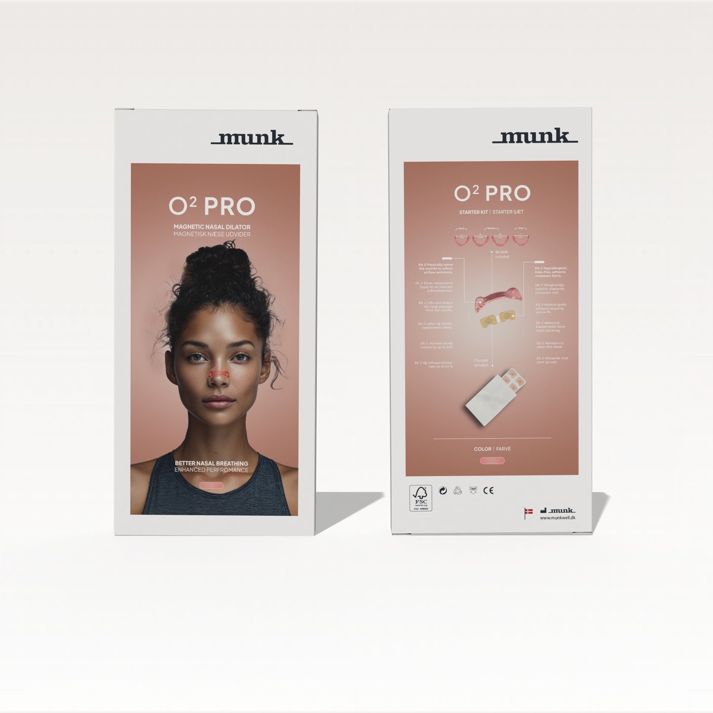 O² PRO Starter Kit — Transparent Pink