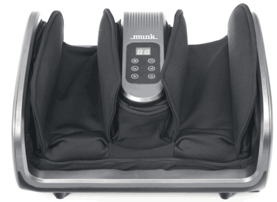 Munkwell Fodmassager med betjeningspanel og munk-logo